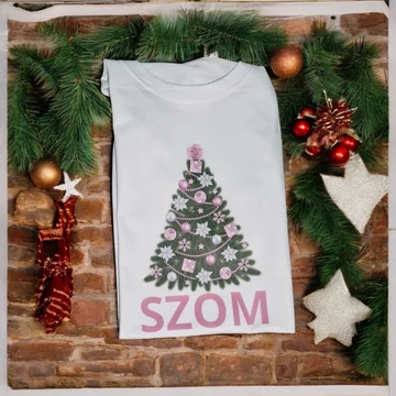 Fa-szom póló pink
