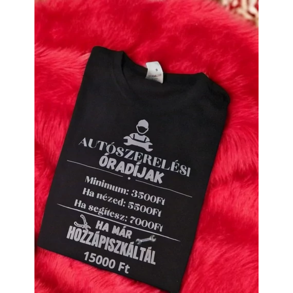 Autószerelő póló